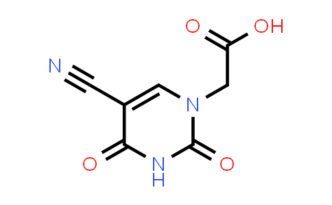 CAS No. 56673-29-1, (5-Cyano-2,4-dioxo-3,4-dihydropyrimidin-1(2H)-yl)acetic acid