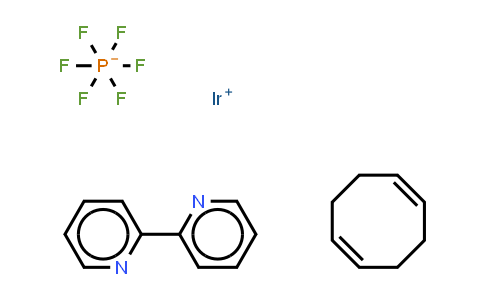 CAS No. 56678-60-5, Bis(pyridine)(1,5-cyclooctadiene)iridium(I) hexafluorophosphate