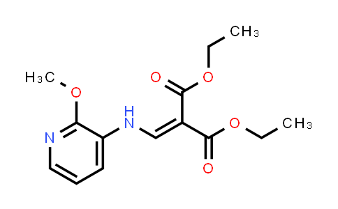 CAS No. 5671-75-0, Diethyl 2-(((2-methoxypyridin-3-yl)amino)methylene)malonate