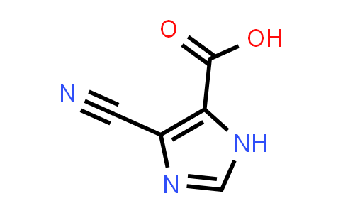 CAS No. 56745-98-3, 4-Cyano-1H-imidazole-5-carboxylic acid