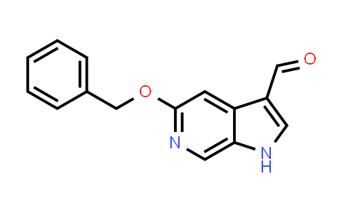 CAS No. 56795-92-7, 5-(Benzyloxy)-1H-pyrrolo[2,3-c]pyridine-3-carbaldehyde