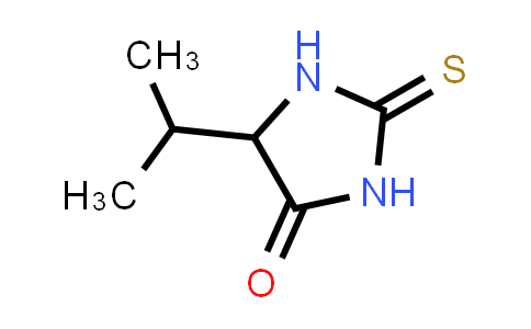 CAS No. 56805-20-0, 5-Isopropyl-2-thioxoimidazolidin-4-one