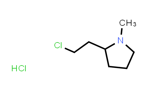 CAS No. 56824-22-7, 2-(2-Chloroethyl)-1-methylpyrrolidine hydrochloride