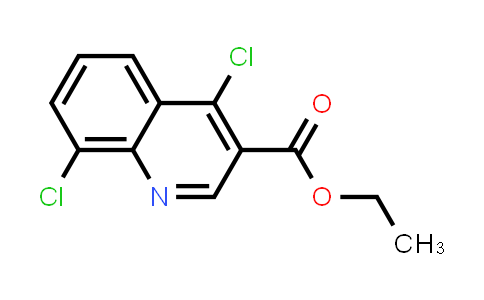 CAS No. 56824-91-0, ethyl 4,8-dichloroquinoline-3-carboxylate