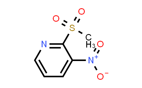CAS No. 56825-29-7, 2-(Methylsulfonyl)-3-nitropyridine