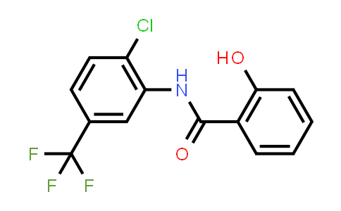 CAS No. 5683-92-1, N-[2-Chloro-5-(trifluoromethyl)phenyl]-2-hydroxybenzamide