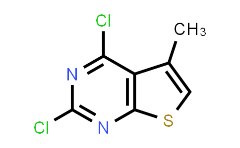 CAS No. 56844-38-3, 2,4-Dichloro-5-methylthieno[2,3-d]pyrimidine