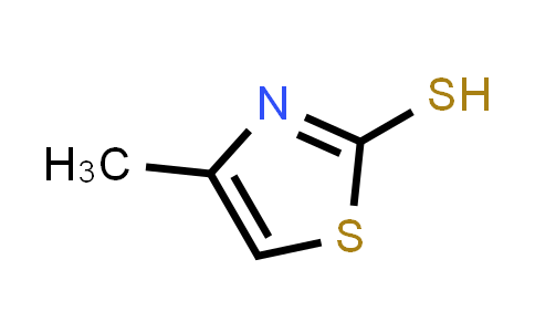 CAS No. 5685-06-3, 4-Methylthiazole-2-thiol