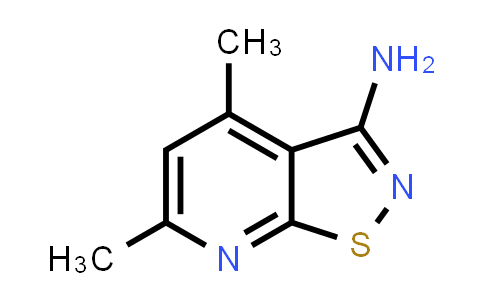 CAS No. 56891-66-8, 4,6-Dimethyl-isothiazolo[5,4-b]pyridin-3-ylamine
