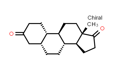 CAS No. 5696-51-5, (5R,8R,9R,10S,13S,14S)-13-Methyltetradecahydro-3H-cyclopenta[a]phenanthrene-3,17(2H)-dione