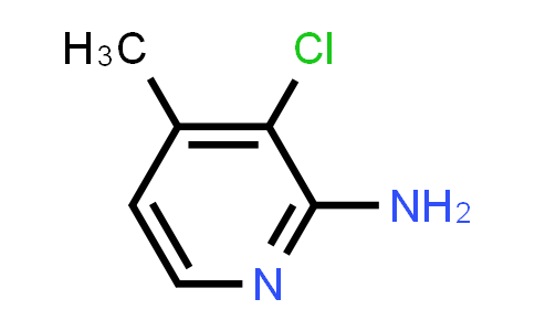 CAS No. 56960-76-0, 3-Chloro-4-methylpyridin-2-amine