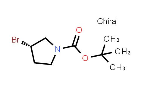 CAS No. 569660-89-5, (S)-tert-Butyl 3-bromopyrrolidine-1-carboxylate