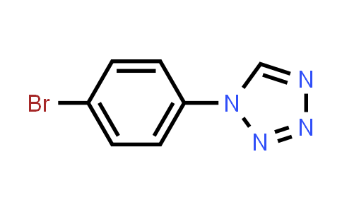 CAS No. 57058-01-2, 1-(4-Bromophenyl)-1H-tetrazole