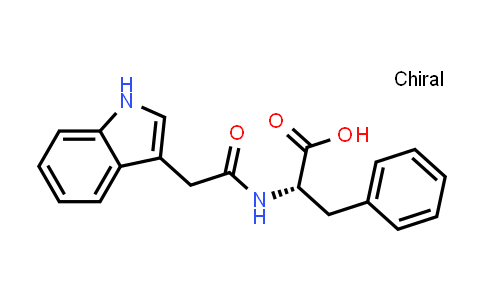 CAS No. 57105-50-7, (S)-2-(2-(1H-Indol-3-yl)acetamido)-3-phenylpropanoic acid