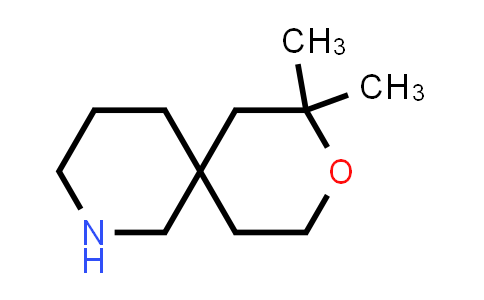 CAS No. 57117-92-7, 9-Oxa-2-azaspiro[5.5]undecane, 8,8-dimethyl-