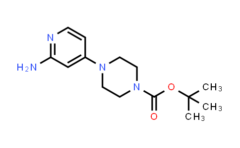 CAS No. 571189-23-6, tert-Butyl 4-(2-aminopyridin-4-yl)piperazine-1-carboxylate