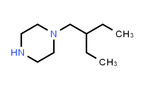 CAS No. 57184-38-0, 1-(2-Ethylbutyl)piperazine