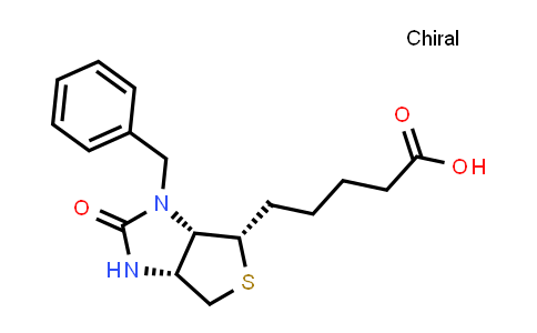 CAS No. 57229-92-2, (3aS,4S,6aR)-Hexahydro-2-oxo-3-(phenylmethyl)-1H-thieno[3,4-d]imidazole-4-pentanoic acid