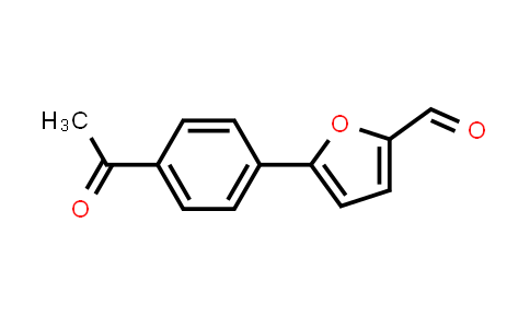 CAS No. 57268-39-0, 5-(4-Acetylphenyl)-2-furaldehyde
