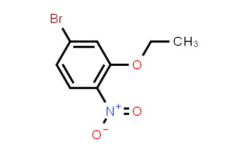 CAS No. 57279-70-6, 4-Bromo-2-ethoxy-1-nitrobenzene