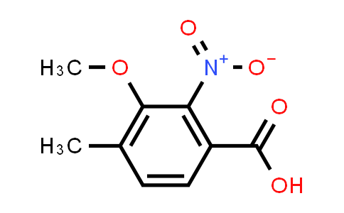 CAS No. 57281-77-3, 3-Methoxy-4-methyl-2-nitrobenzoic acid