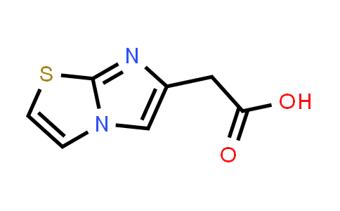 CAS No. 57332-75-9, 2-(Imidazo[2,1-b]thiazol-6-yl)acetic acid