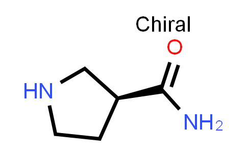 CAS No. 573704-64-0, (S)-Pyrrolidine-3-carboxamide