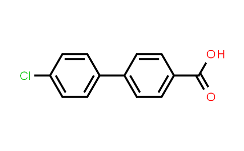 CAS No. 5748-41-4, 4'-Chloro-[1,1'-biphenyl]-4-carboxylic acid