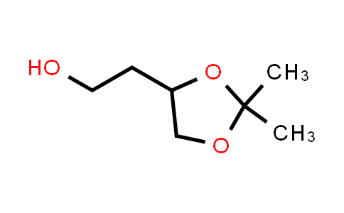 CAS No. 5754-34-7, 2-(2,2-Dimethyl-1,3-dioxolan-4-yl)ethanol