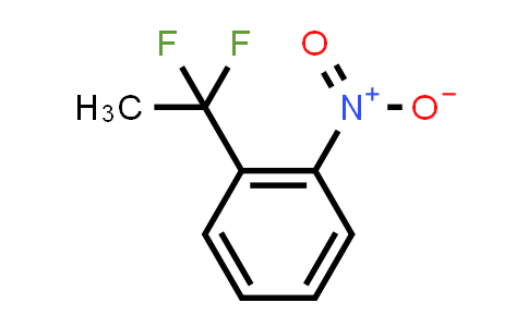 CAS No. 57554-57-1, 1-(1,1-Difluoroethyl)-2-nitrobenzene