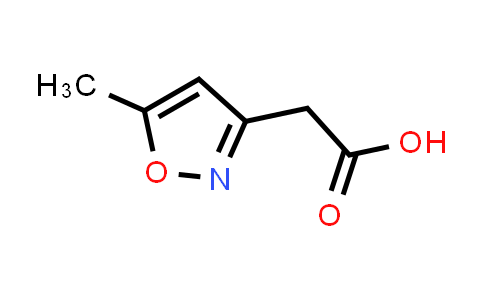 CAS No. 57612-87-0, 2-(5-Methyl-1,2-oxazol-3-yl)acetic acid