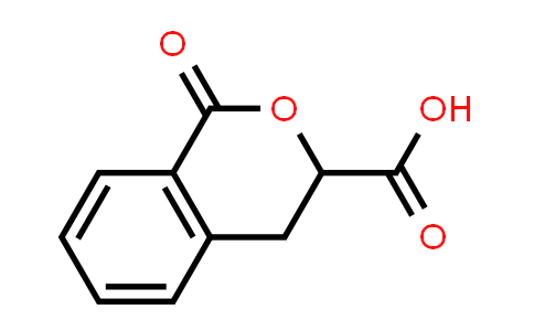 CAS No. 5762-27-6, 1-Oxo-3,4-dihydro-1H-2-benzopyran-3-carboxylic acid
