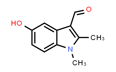 57666-21-4 | 5-Hydroxy-1,2-dimethyl-1H-indole-3-carbaldehyde