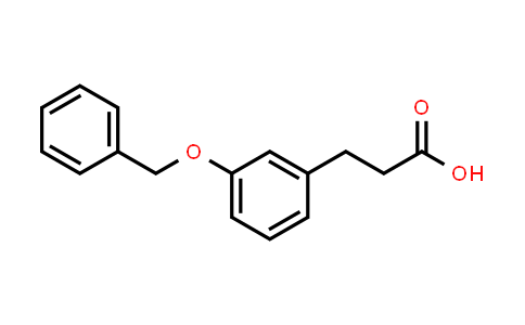 CAS No. 57668-34-5, 3-(3-(Benzyloxy)phenyl)propanoic acid