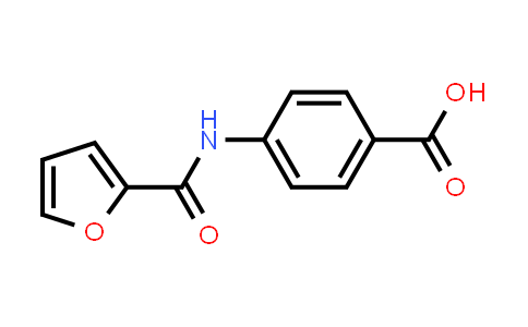 CAS No. 5768-34-3, 4-(furan-2-carbonylamino)benzoic acid