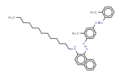 CAS No. 57712-94-4, 1-2-Methyl-4-(2-methylphenyl)azophenylazo-N-tridecylnaphthalen-2-amine
