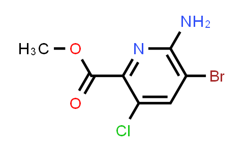 CAS No. 577691-68-0, Methyl 6-amino-5-bromo-3-chloropicolinate
