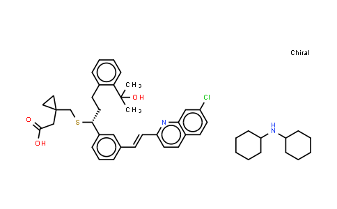 CAS No. 577953-88-9, Montelukast (dicyclohexylamine)