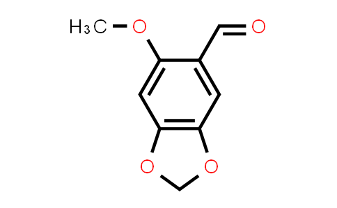 CAS No. 5780-00-7, 6-Methoxy-1,3-benzodioxole-5-carbaldehyde
