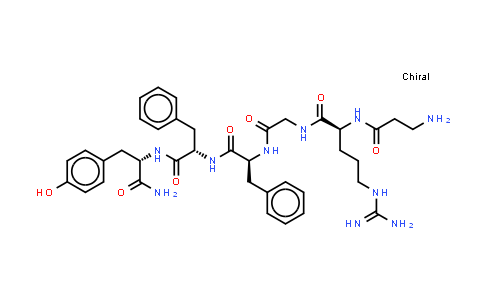 CAS No. 57851-61-3, beta-Alanyl-Arg-Gly-Phe-Phe-Tyr-NH2