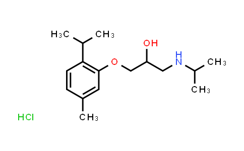 CAS No. 5790-40-9, 1-(2-isopropyl-5-methylphenoxy)-3-(isopropylamino)propan-2-ol hydrochloride