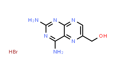 CAS No. 57963-59-4, (2,4-diaminopteridin-6-yl)methanol (hydrobromide)