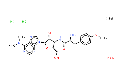 CAS No. 58-58-2, Puromycin (Dihydrochloride)