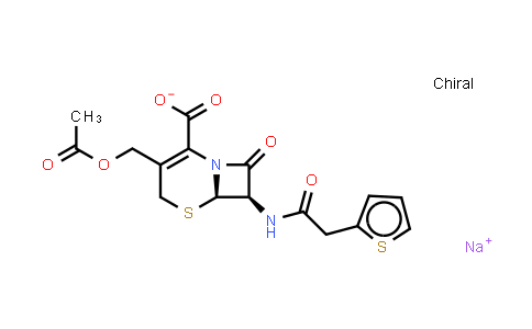CAS No. 58-71-9, Cephalothin (sodium)