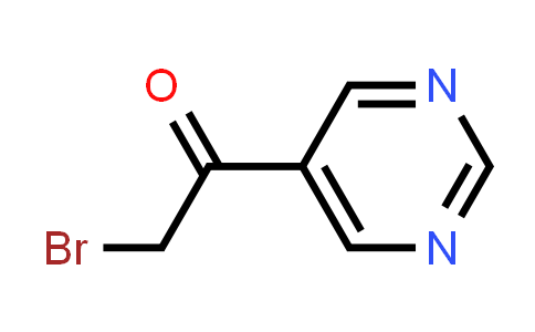 CAS No. 58004-79-8, 2-Bromo-1-(pyrimidin-5-yl)ethanone