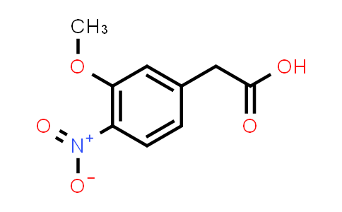 CAS No. 5803-22-5, 2-(3-Methoxy-4-nitrophenyl)acetic acid