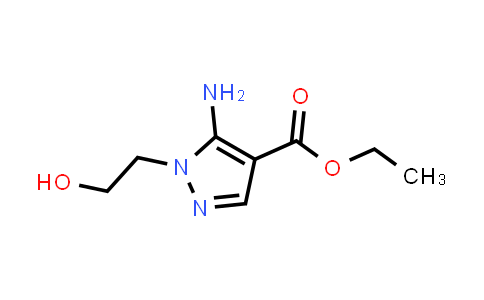 CAS No. 58046-49-4, Ethyl 5-amino-1-(2-hydroxyethyl)-1H-pyrazole-4-carboxylate