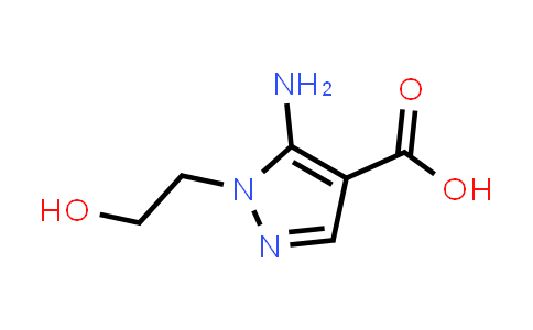 CAS No. 58046-50-7, 5-Amino-1-(2-hydroxyethyl)pyrazole-4-carboxylic acid