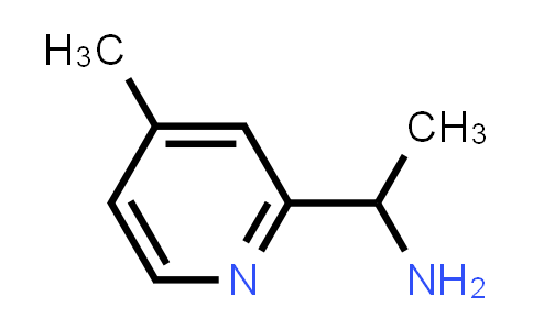 CAS No. 58088-63-4, 1-(4-Methyl-pyridin-2-yl)-ethylamine