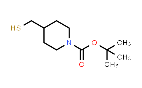 CAS No. 581060-27-7, tert-Butyl 4-(mercaptomethyl)piperidine-1-carboxylate